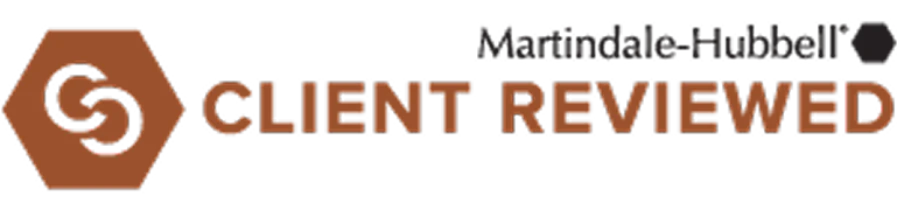 Martindale Hubbell client reviewed image