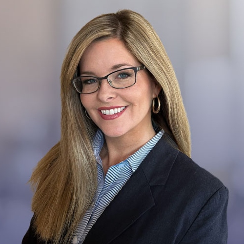 Close up photo of Melinda Maxson of Milberg PLLC