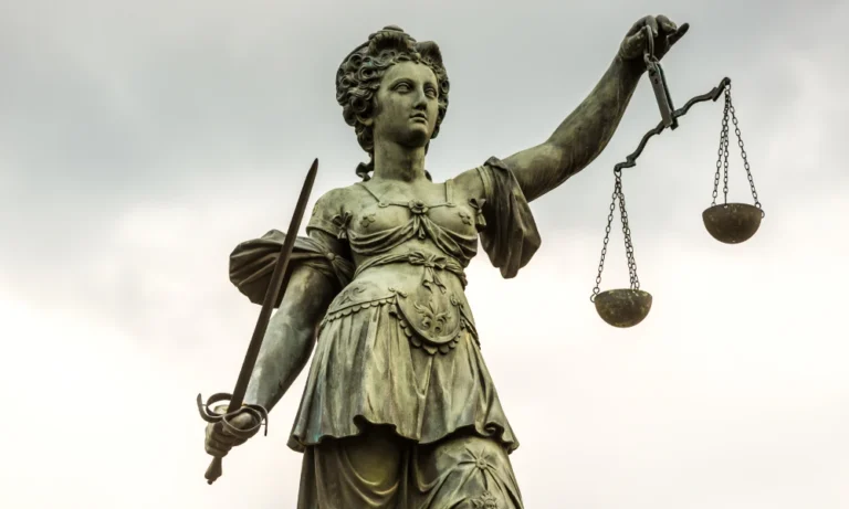 Justice sign